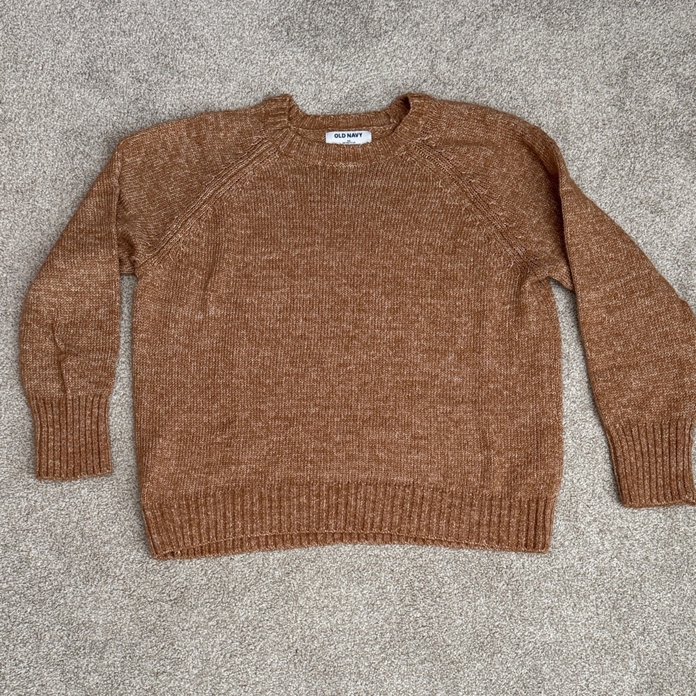 Old Navy Women’s Tan Crewneck Sweater